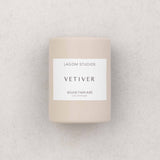 Lagom Studios_Vegane Duftkerze im Keramikgefäß_Beige__Vetiver_Nature Collection